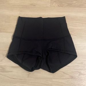 Lululemon Black Biker Short Size 4